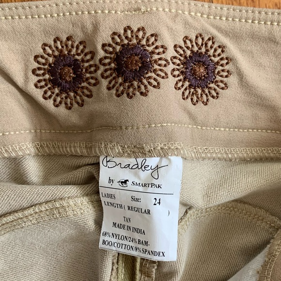 SmartPak Bradley Tan Breeches - Picture 2 of 3